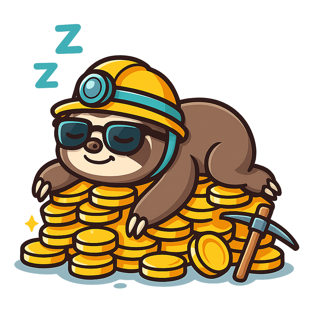 LOL Mining - Lazy Sloth Miner